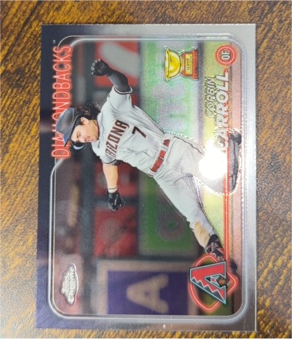 2024 Topps Chrome #267 Corbin Carroll — front