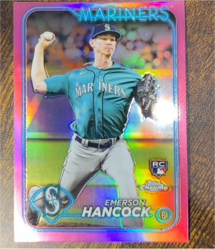 2024 Topps Chrome #245 Emerson Hancock — front