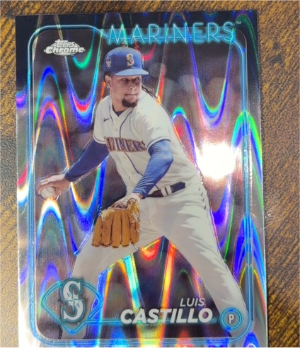 2024 Topps Chrome #129 Luis Castillo — front