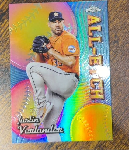 2024 Topps Chrome #CAE-12 Justin Verlander — front