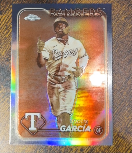 2024 Topps Chrome #114 Adolis Garcia — front