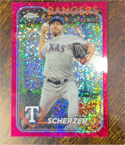 2024 Topps Chrome #37 Max Scherzer — front