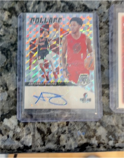 2023 Panini Mosaic Anfernee Simons — front