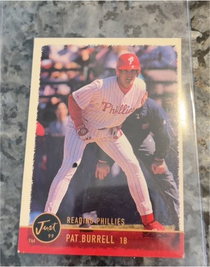 1999 Just Minors #64 Pat Burrell — front