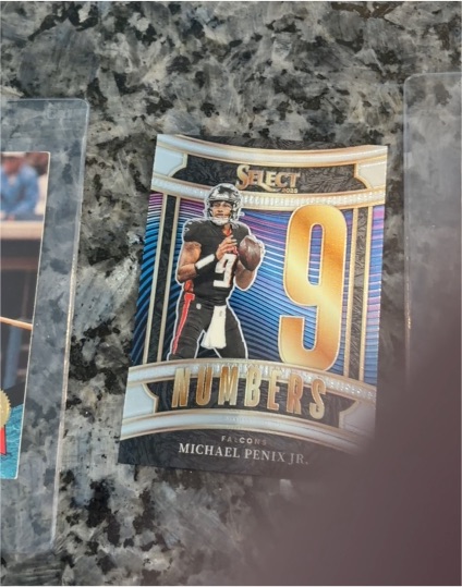 2025 Panini Select #9 Michael Penix Jr. — front