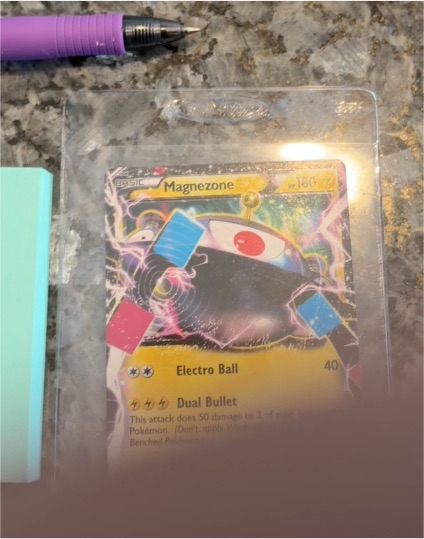 2014 Pokémon XY Flashfire #35 Magnezone EX — front