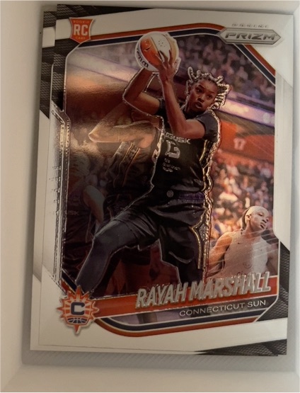 2025 Panini Prizm WNBA #47 Rayah Marshall — front