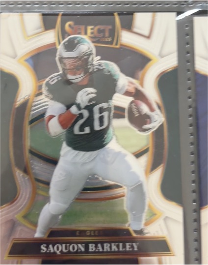 2025 Panini Select #90 Saquon Barkley — front
