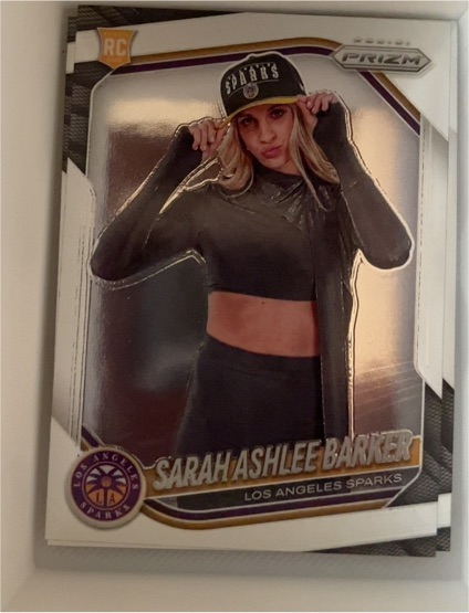 2025 Panini Prizm WNBA #142 Sarah Ashlee Barker — front
