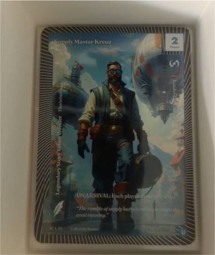 2025 Call of the Stones #2 Supply Master Kreuz — front