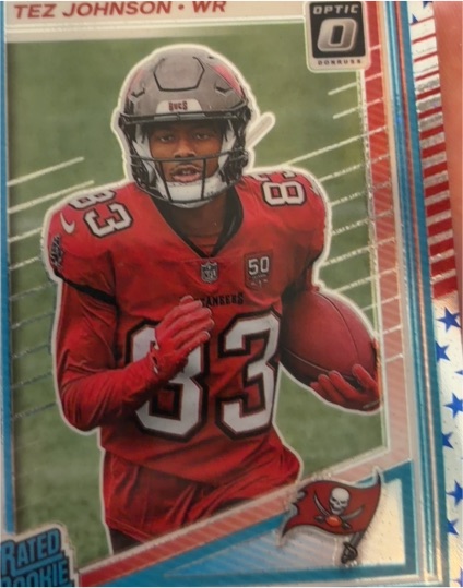 2025 Panini Donruss Optic #231 Tez Johnson — front