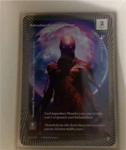 2025 Call of the Stones MC1-002 Astraclon of Celestial Nexus — front