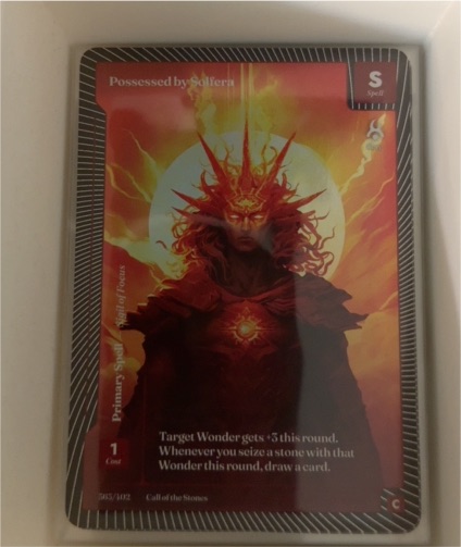 Wonders of the First #1 Possessed by Solfera — front