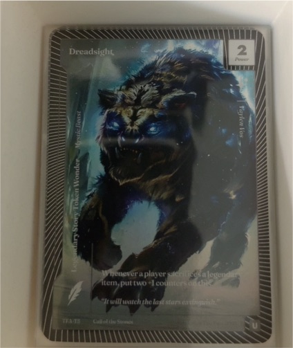 2023 Call of the Stones TFA-775 Dreadsight — front