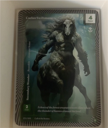 2025 Wonders of the First #234 Caelan Swiftmane — front
