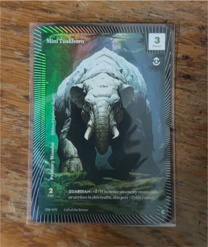 2025 Wonders of the First Existence #358 Mini Tuskhorn — front