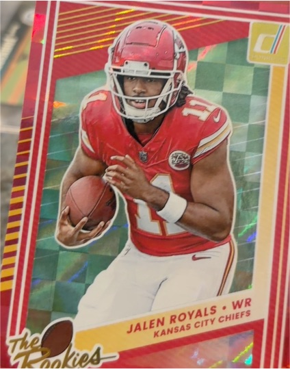 2025 Panini Donruss #27 Jalen Royals — front