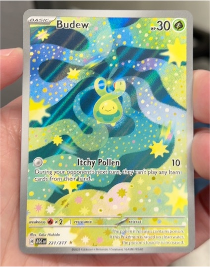 2023 Pokémon Ascended Heroes #221 Budew — front