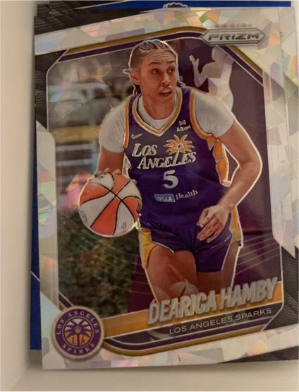 2025 Panini Prizm WNBA #39 Dearica Hamby — front