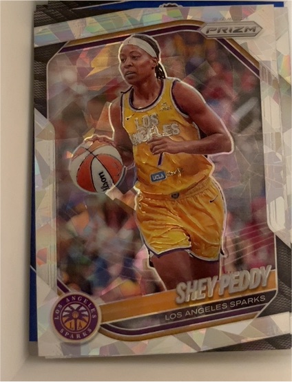 2025 Panini Prizm WNBA #136 Shey Peddy — front