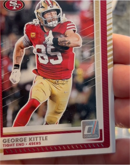 2025 Donruss #59 George Kittle — front