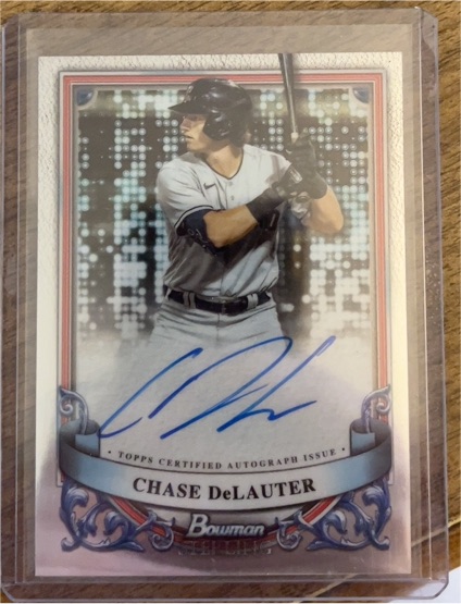 2024 Bowman Sterling #PA-CDE Chase DeLauter — front
