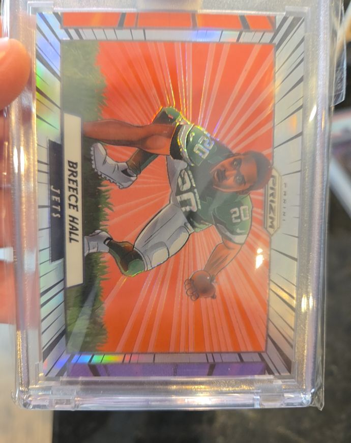 2024 Panini Prizm Downtown #Breece Hall — front