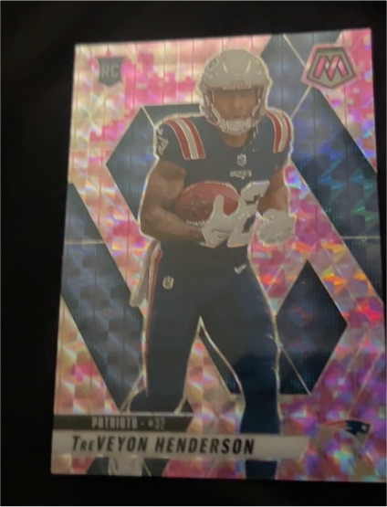 2025 Panini Mosaic #325 TreVeyon Henderson — front
