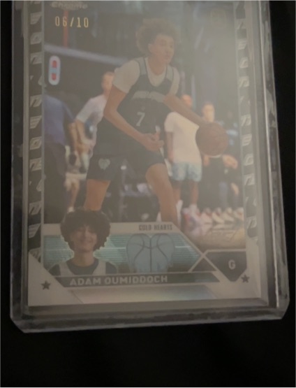 2023-24 Topps Chrome OTE #78 Adam Oumiddoch Cold Hearts — front