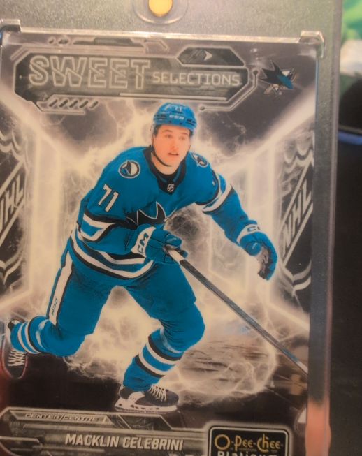 2024-25 O-Pee-Chee Platinum Sweet Selections #SS-11 Macklin Celebrini — front