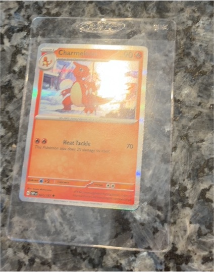 2023 Pokémon Scarlet & Violet Obsidian Flames #027/197 Charmeleon — front