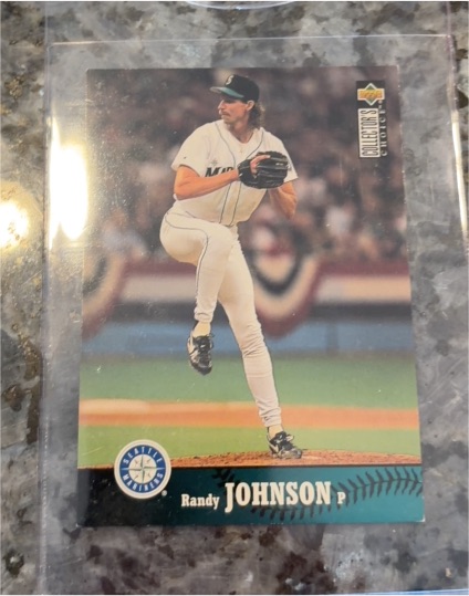 1997 Upper Deck Collector's Choice #485 Randy Johnson — front