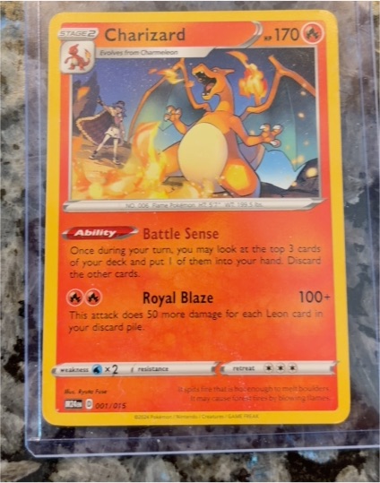 2024 Pokémon M24 #001 Charizard — front