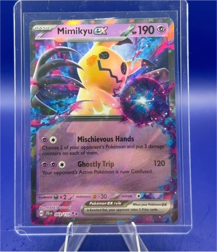 2022 Pokemon SV09: Journey Together #069 Mimikyu ex — front