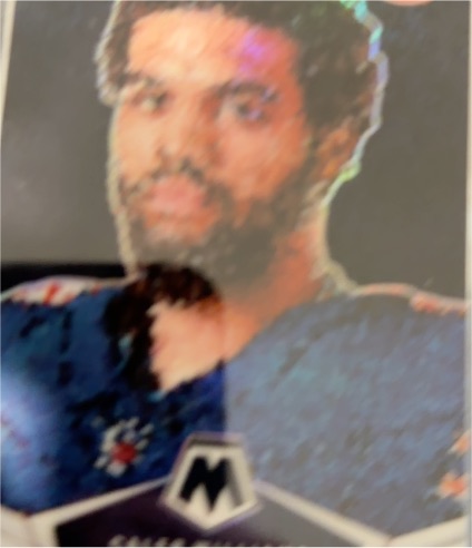 2025 Custom MMA Refractor Holofoil Art Card — front