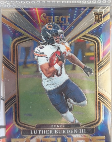 2025 Panini Select #3 Luther Burden III — front