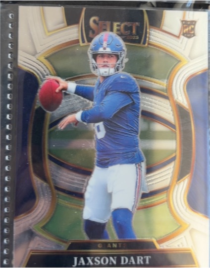 2025 Panini Select #93 Jaxson Dart — front