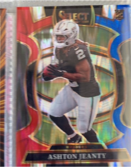 2025 Panini Select #4 Ashton Jeanty — front