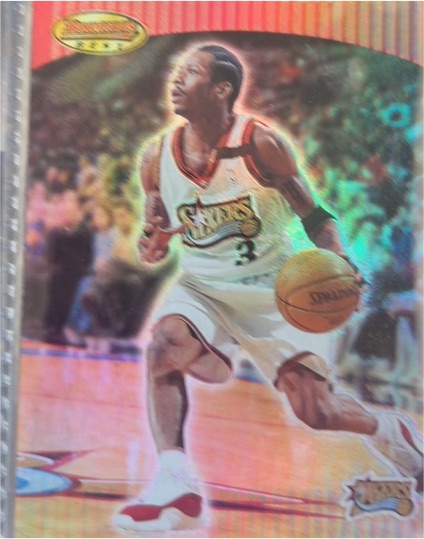 1997-98 Bowman's Best #BP1 Allen Iverson — front