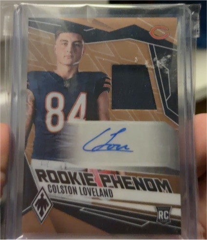 2025 Panini Phoenix Rookie Phenom #PJY-CLD Colston Loveland — front