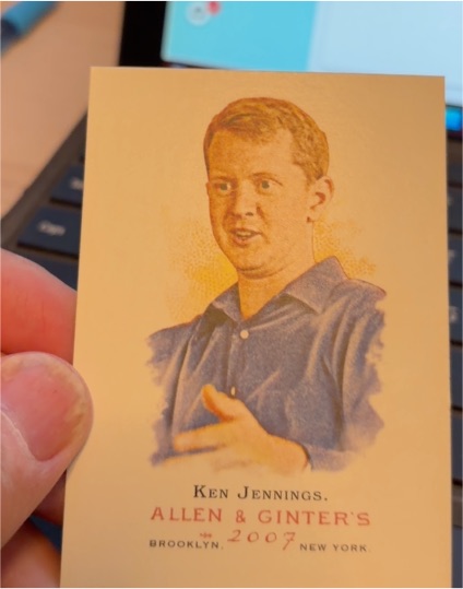 2007 Topps Allen & Ginter #319 Ken Jennings — front