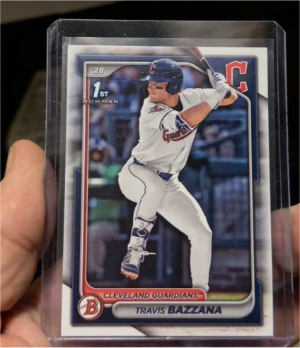2024 Bowman Draft #BD-1 Travis Bazzana — front