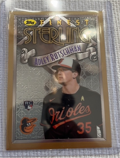 2023 Topps Finest Flashbacks Sterling #16 Adley Rutschman — front