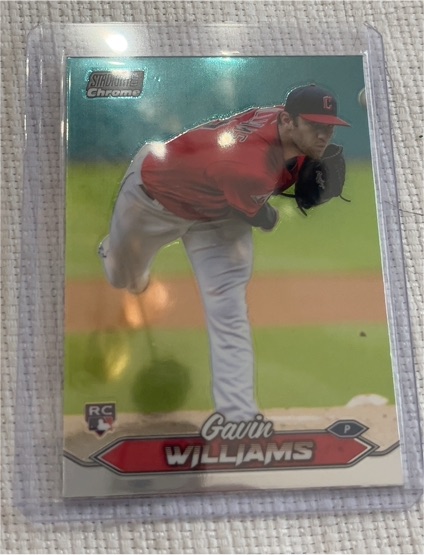 2024 Topps Chrome #15 Gavin Williams — front
