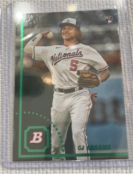 2022 Bowman Heritage #98 CJ Abrams — front