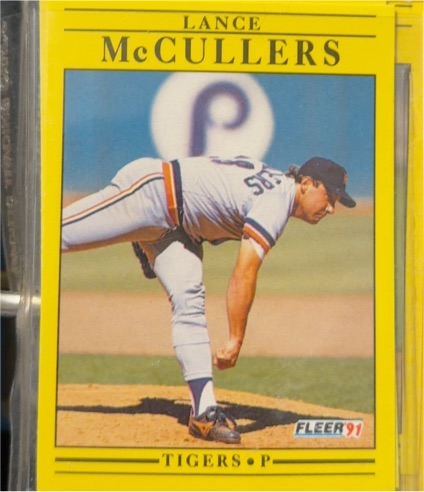 1991 Fleer #342 Lance McCullers — front