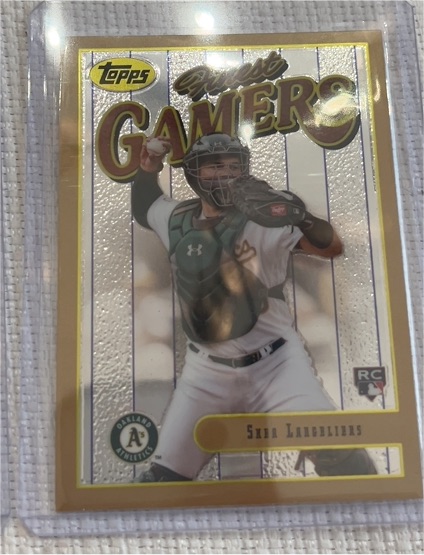 2023 Topps Finest Flashbacks Finest Gamers #39 Shea Langeliers — front