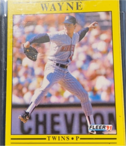 1991 Fleer #626 Gary Wayne — front