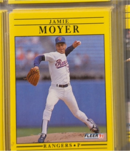 1991 Fleer #294 Jamie Moyer — front