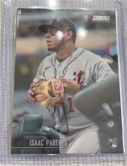 2021 Topps Stadium Club Chrome #238 Isaac Paredes — front